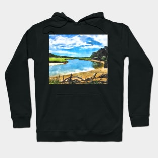 Scorton creek, East Sandwich, CapeCod,MA Hoodie